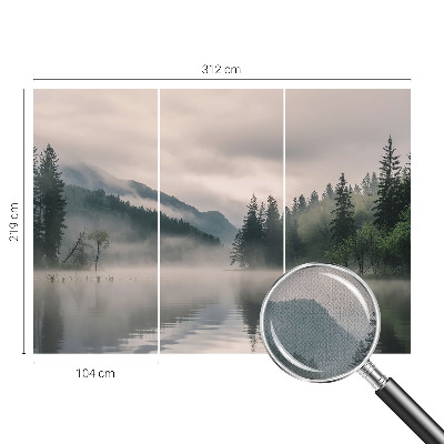 Autocolante de parede fotográfico Lago atmosférico