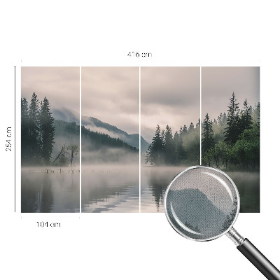 Autocolante de parede fotográfico Lago atmosférico