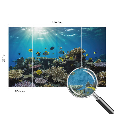 Papel de parede infantil Mundo subaquático