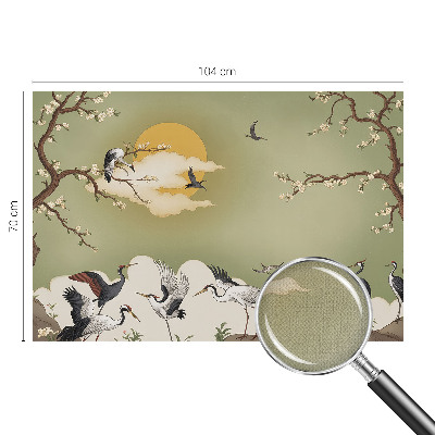 Papel de parede autocolante para quarto Natureza elegante