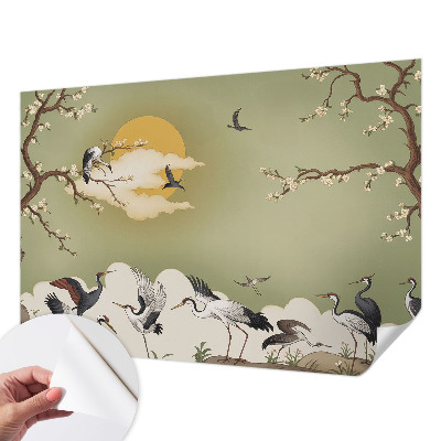 Papel de parede autocolante para quarto Natureza elegante