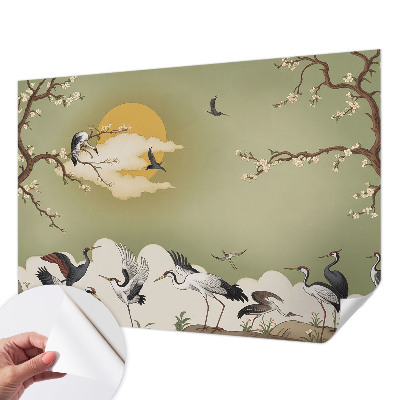 Papel de parede autocolante para quarto Natureza elegante