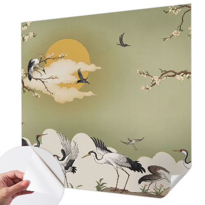 Papel de parede autocolante para quarto Natureza elegante