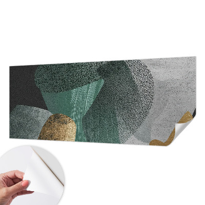 Papel de parede autocolante para sala Geometria abstrata
