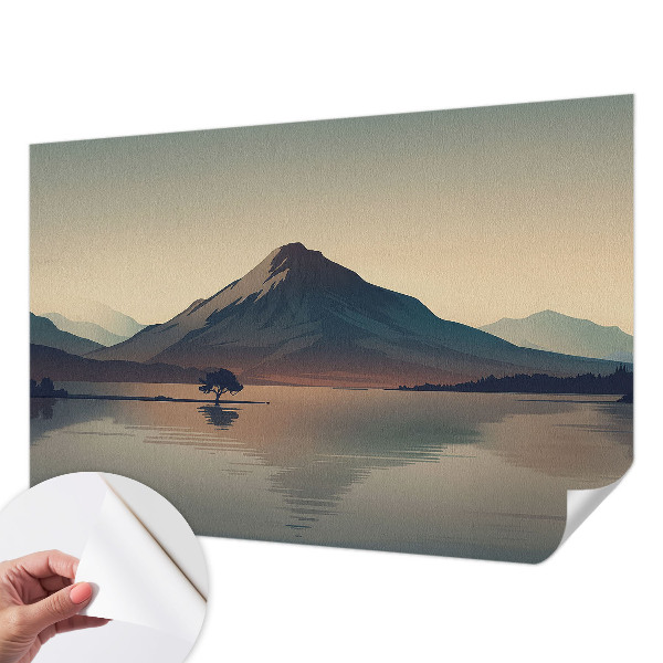 Autocolante de parede fotográfico Paisagem montanhosa
