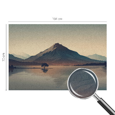 Autocolante de parede fotográfico Paisagem montanhosa