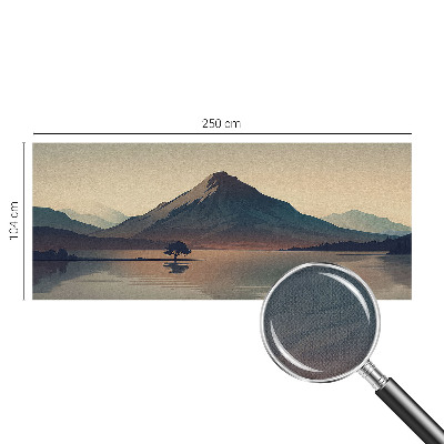 Autocolante de parede fotográfico Paisagem montanhosa