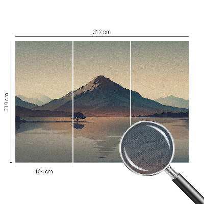 Autocolante de parede fotográfico Paisagem montanhosa
