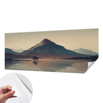 Autocolante de parede fotográfico Paisagem montanhosa