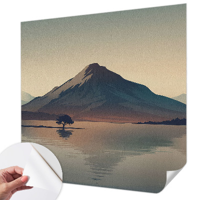 Autocolante de parede fotográfico Paisagem montanhosa
