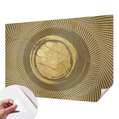 Papel de parede 3D linhas radiantes