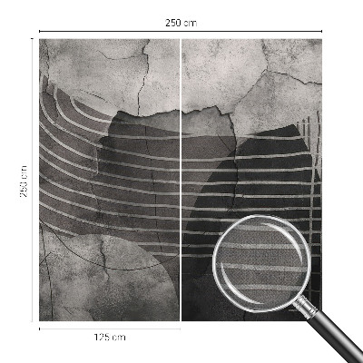 Papel de parede para criança Linhas abstratas