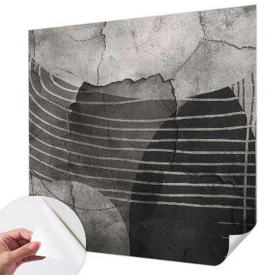 Papel de parede para criança Linhas abstratas