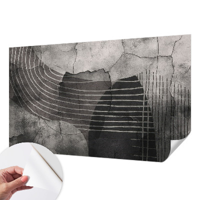 Papel de parede para criança Linhas abstratas