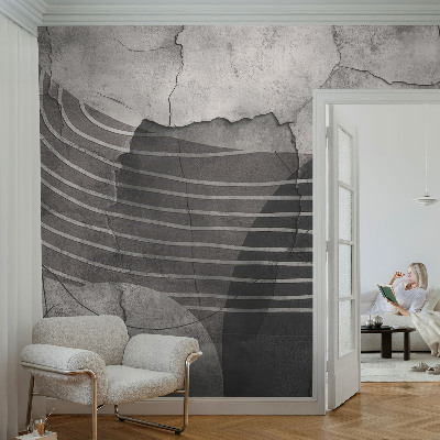 Papel de parede para criança Linhas abstratas