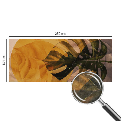 Autocolante de parede fotográfico Folhas abstratas