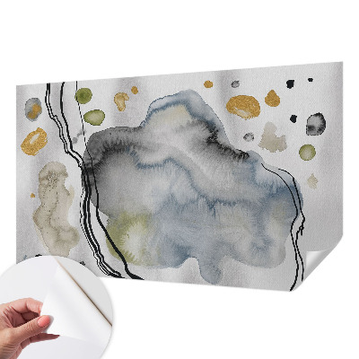 Papel de parede autocolante Aquarela abstrata