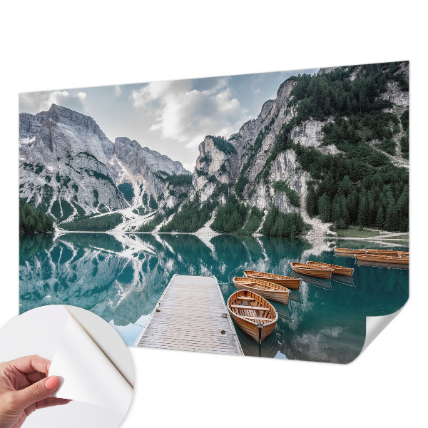 Papel de parede 3D Panorama da montanha