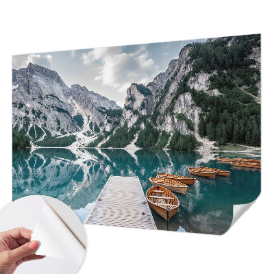 Papel de parede 3D Panorama da montanha