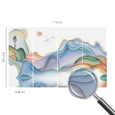 Papel de parede infantil Paisagem Onírica