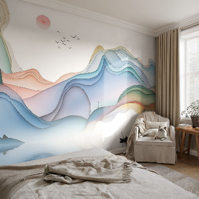 Papel de parede infantil Paisagem Onírica