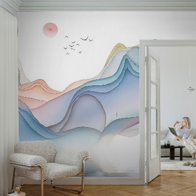 Papel de parede infantil Paisagem Onírica