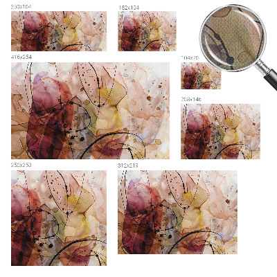 Papel de parede autocolante com padrão abstrato Harmonia