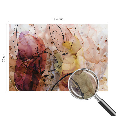 Papel de parede autocolante com padrão abstrato Harmonia