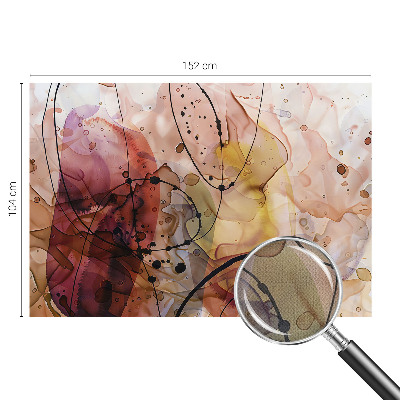 Papel de parede autocolante com padrão abstrato Harmonia