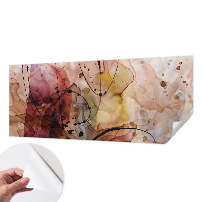 Papel de parede autocolante Harmonia abstrata