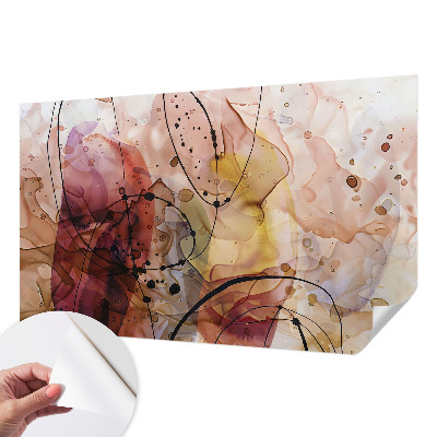 Papel de parede autocolante com padrão abstrato Harmonia