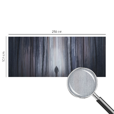 Papel de parede autocolante para quarto Silêncio da floresta