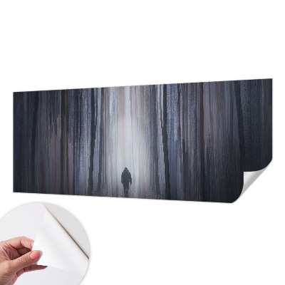 Papel de parede autocolante para quarto Silêncio da floresta