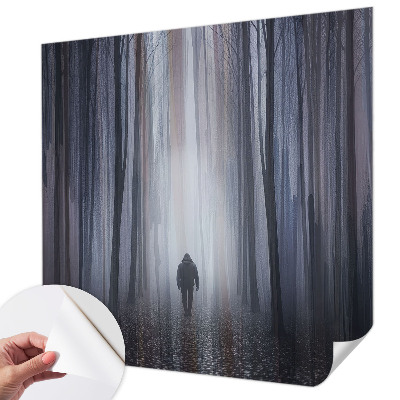 Papel de parede autocolante para quarto Silêncio da floresta