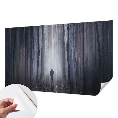 Papel de parede autocolante para quarto Silêncio da floresta