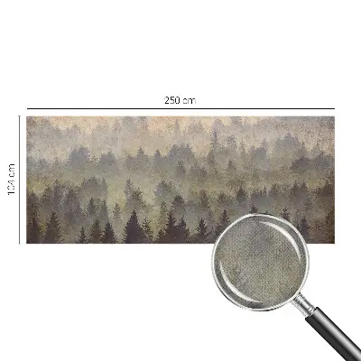 Papel de parede para criança com estampa Névoa da Floresta