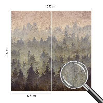 Papel de parede para criança Névoa da floresta