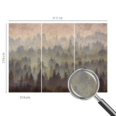 Papel de parede para criança Névoa da floresta