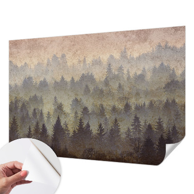 Papel de parede para criança Névoa da floresta