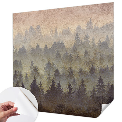 Papel de parede para criança Névoa da floresta