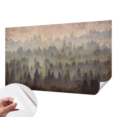 Papel de parede para criança Névoa da floresta