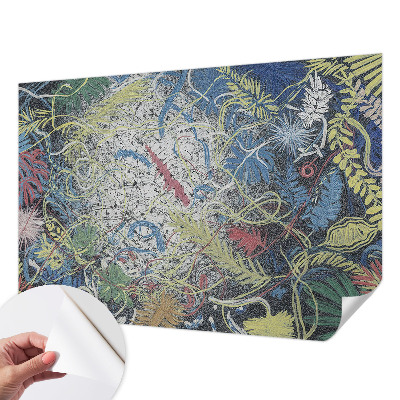 Autocolante de parede fotográfico Redemoinhos de plantas