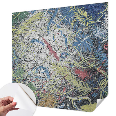 Autocolante de parede fotográfico Redemoinhos de plantas