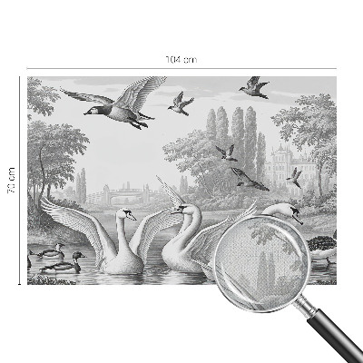 Papel de parede autocolante para quarto Paisagem clássica
