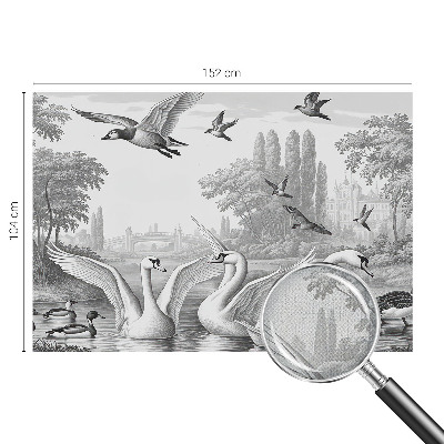Papel de parede autocolante para quarto Paisagem clássica