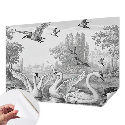 Papel de parede autocolante para quarto Paisagem clássica