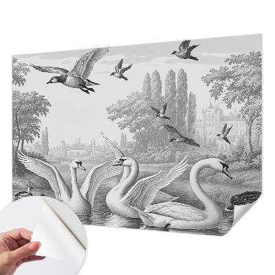 Papel de parede autocolante para quarto Paisagem clássica
