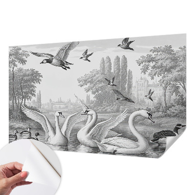 Papel de parede autocolante para quarto Paisagem clássica