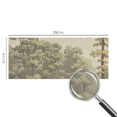Papel de parede 3D Idílio na floresta