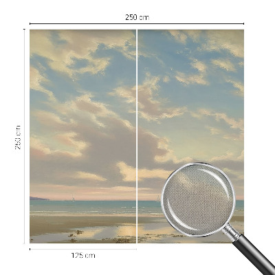 Papel de parede autocolante para quarto Uma costa tranquila